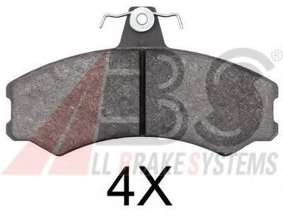 A.B.S. 37826 Brake Pad Set, disc brake